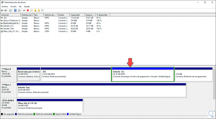 how to expand system reserved partition