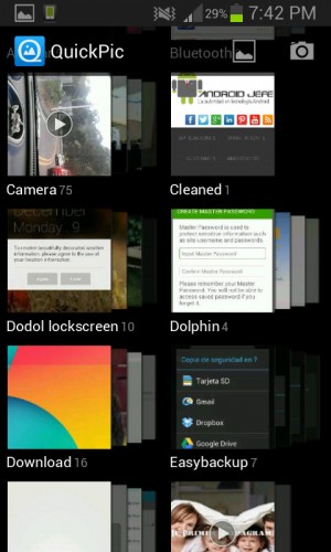 Alternative Quickpic and Gallery APPS for Android