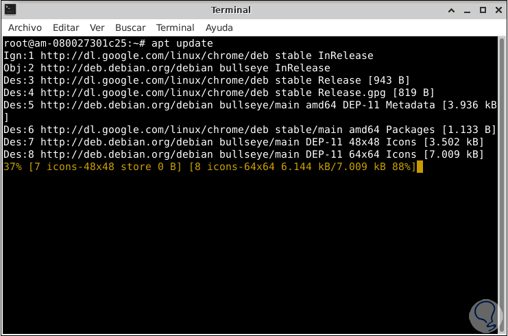 instal Chromium 119.0.6040.0