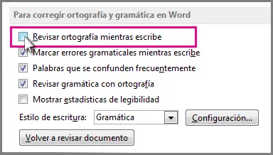 how do you turn on the ms word grammar checker