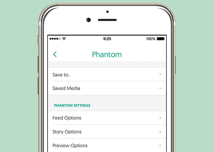 phantom for snapchat ios 11 no connection