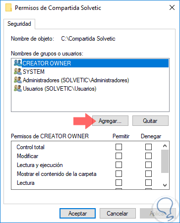 how to create shared folder in windows 10