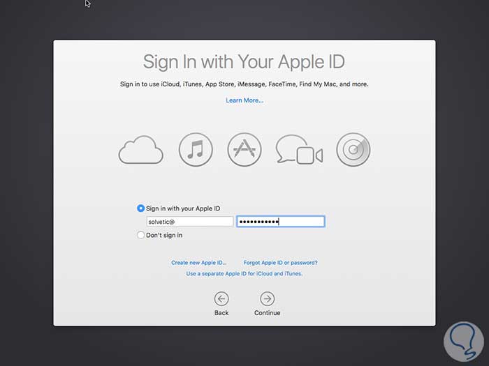 reset password for imessage on mac