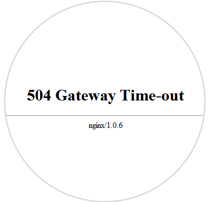 gateway timeout meaning