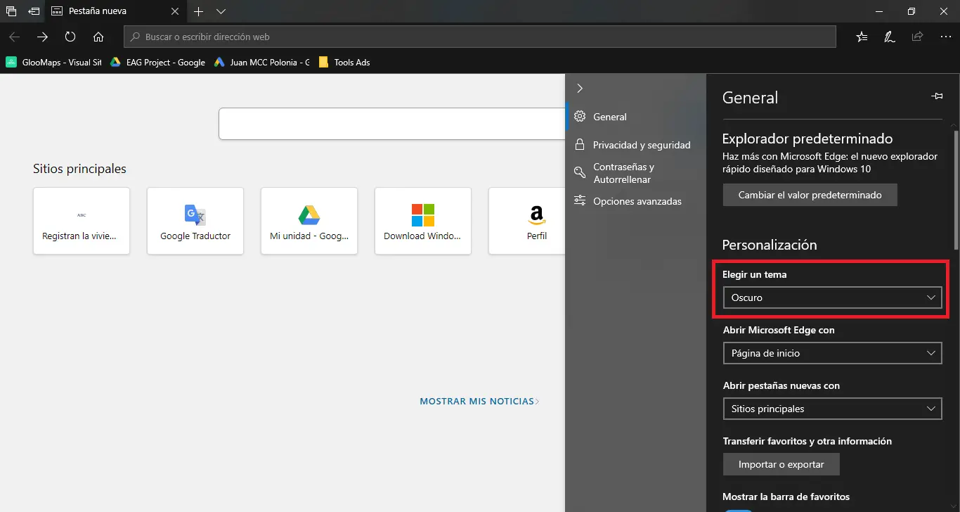 How To Activate Dark Mode In Microsoft Edge
