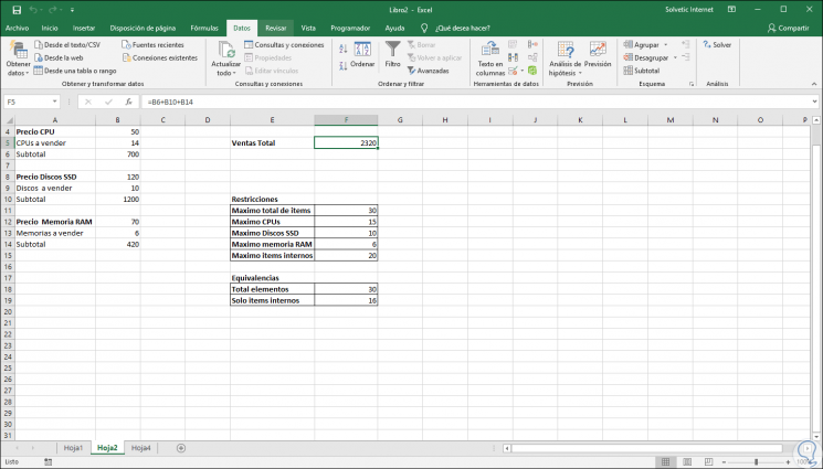 how to add solver excel for ios