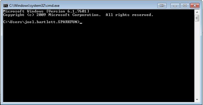 Windows command prompt