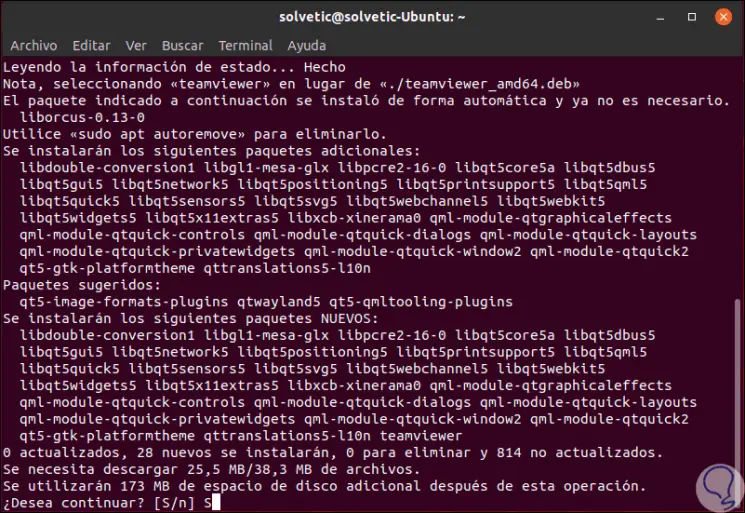 wayland detected teamviewer ubuntu