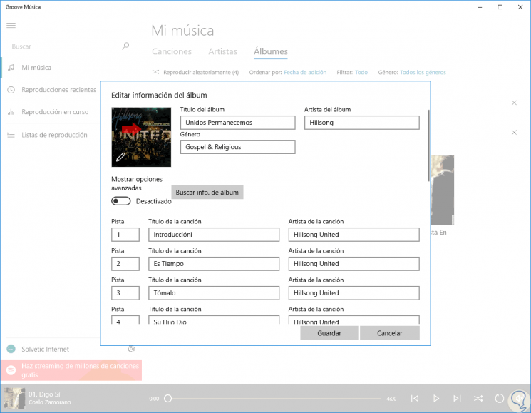 how to edit song info on windows