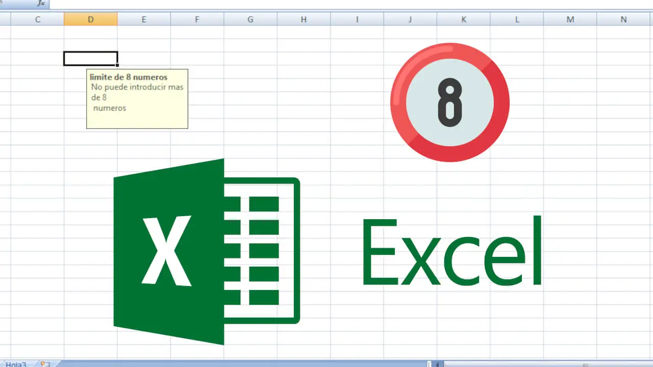 How to limit the maximum number of characters in an Excel cell.