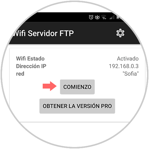 android ftp server pro user and password wont change