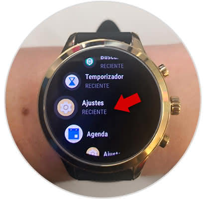 how to reset a mk smartwatch