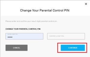 forgot password for parental control xbox 360