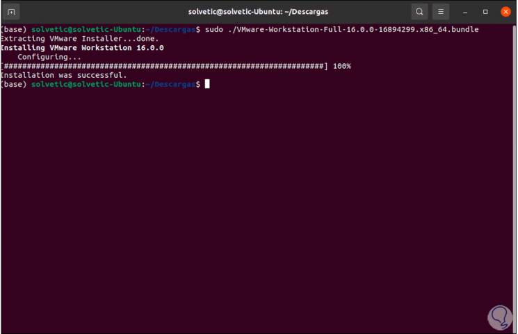 installing ubuntu on vmware
