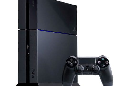 PlayStation 4 with Bluetooth headset