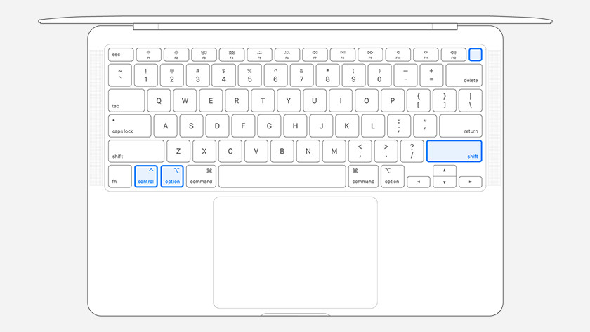 Reset Apple MacBook with T2 chip