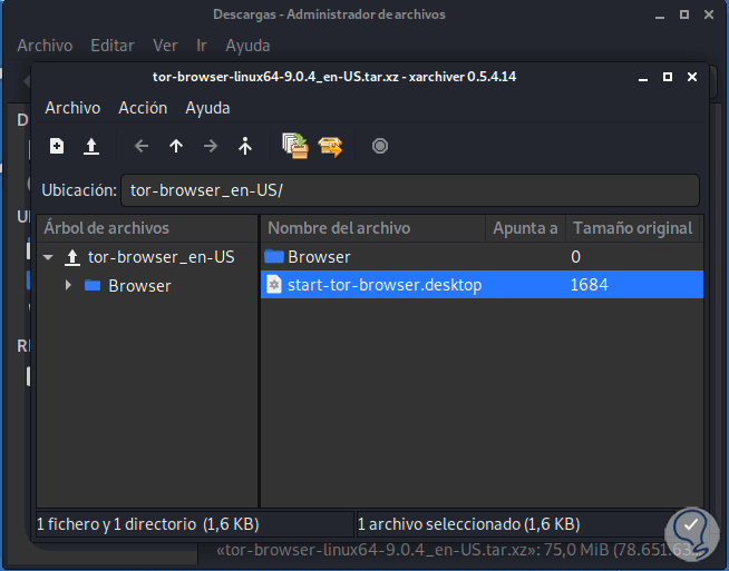 install tor browser on kali linux