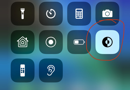 WhatsApp Control Center Setting Dark Mode