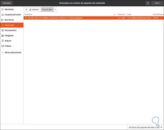 virtualbox extension pack install on ubuntu desktop