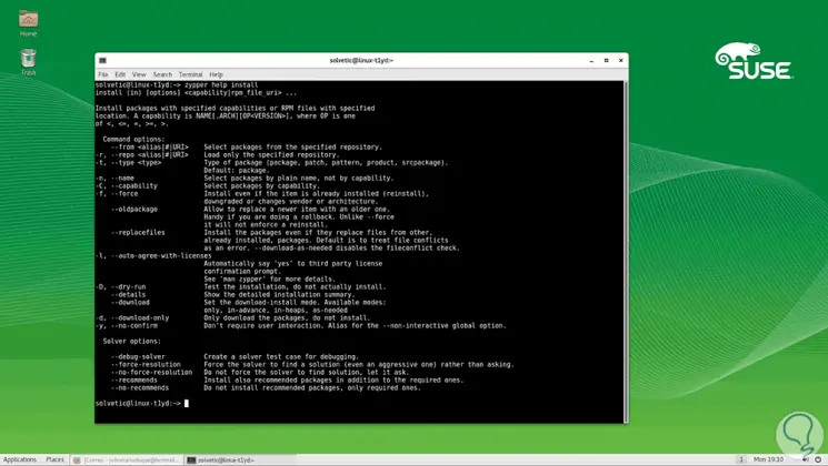 Commands To Manage Packages In SUSE Linux