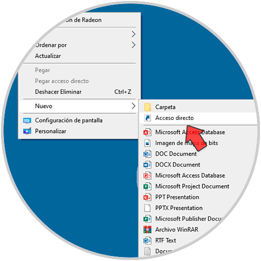 create task manager shortcut windows 10