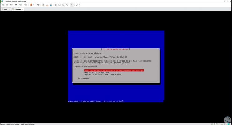 installing kali linux on vmware workstation 14 pro