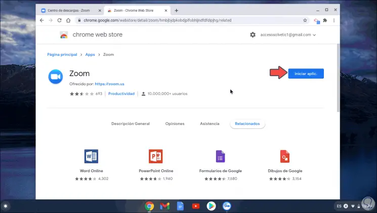 zoom app download for chromebook