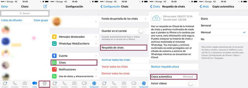recover conversations in whatsapp on iOS