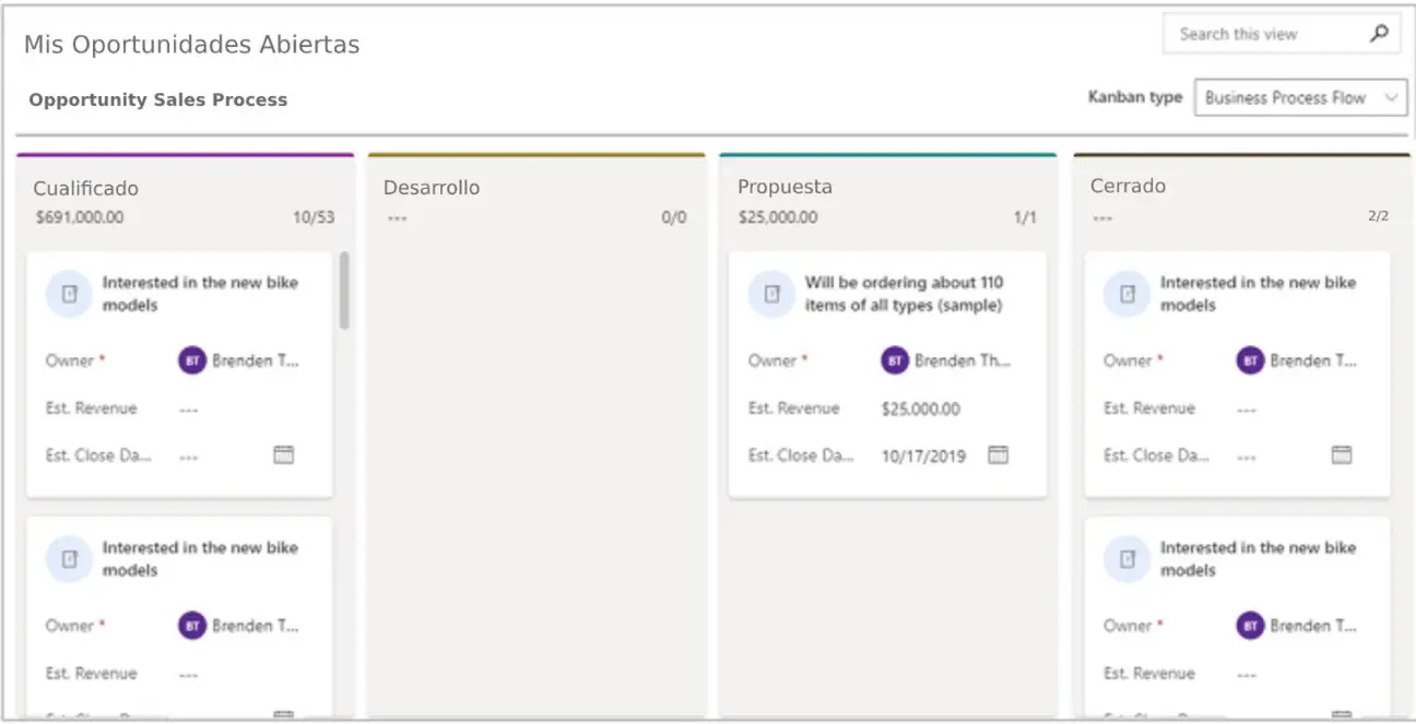 How to use Kanban views in Dynamics 365 -