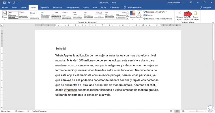 custom page border in word 2016