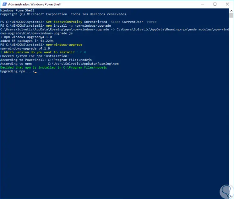 powershell scan for windows updates