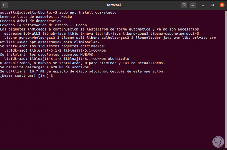 install obs studio ubuntu